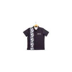Camisa Martin hawaiana con botones talla “M” – Black