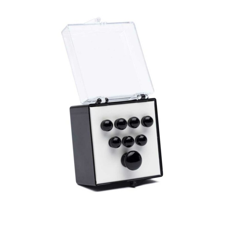 Martin 18APP0003, Negro, Bridge and End Pin Set Authentic