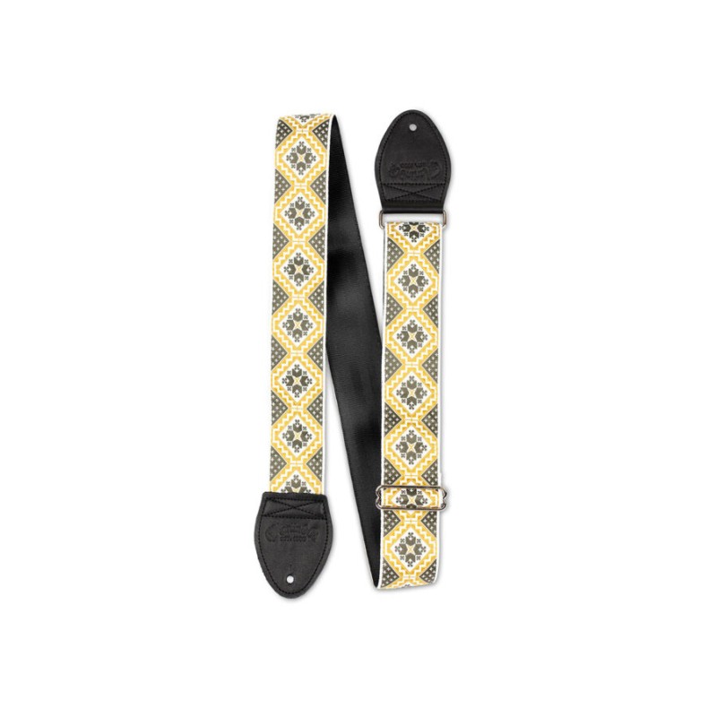 Tahalí Martin para guitarra Souldier Slide, color mostaza rústica