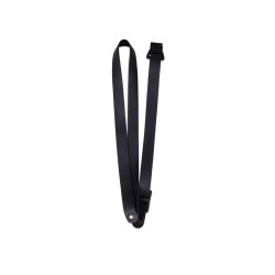 Correa Martin de cuero para ukelele, color negro