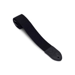 Tahalí Martin, tejido de algodón con soporte para púas, color negro.