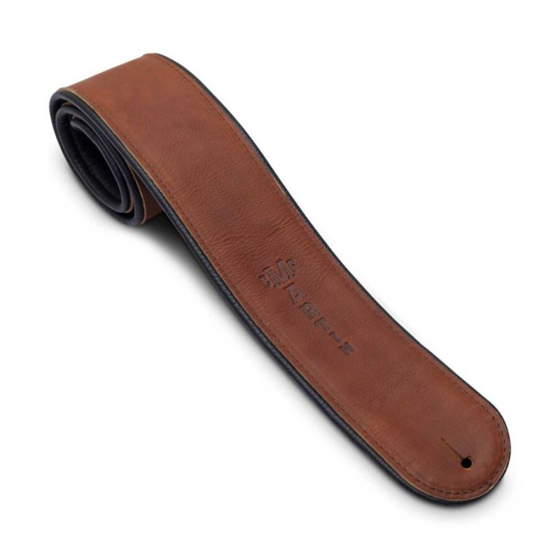 Tahalí para Guitarra Acústica Brown Rolled