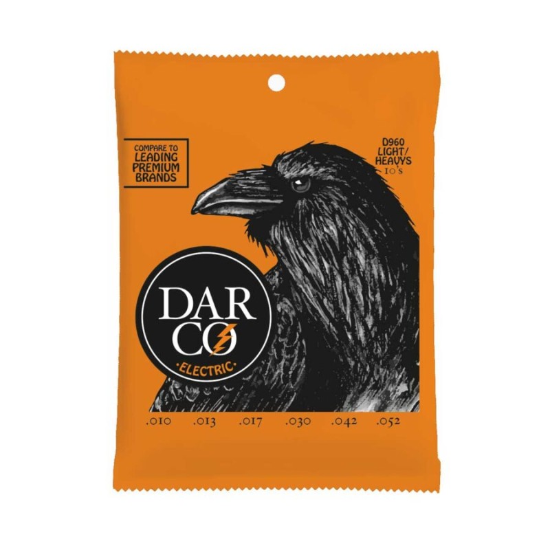 Darco cuerdas para Guitarra Eléctrica  6-String Light/Heavy