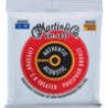 Cuerdas para guitarra, Martin MA550T Medium, Caja con 25 paquetes.