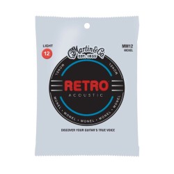 Cuerdas Martin para Guitarra Acústica  6-String Light Retro